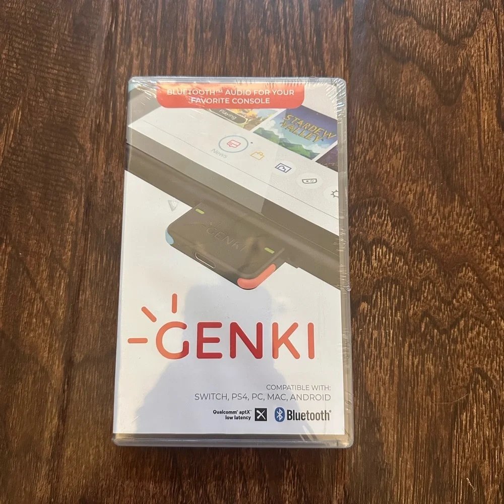 NEW SEALED GENKI Bluetooth Audio Adapter for Nintendo Switch/PS4/PC/MAC/ANDROID